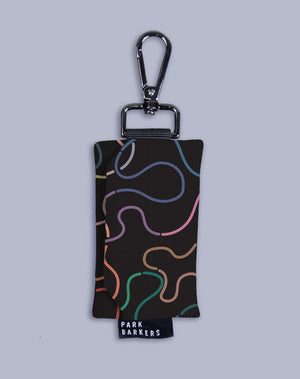 The Yoyogi waste bag holder - Interlinked Print