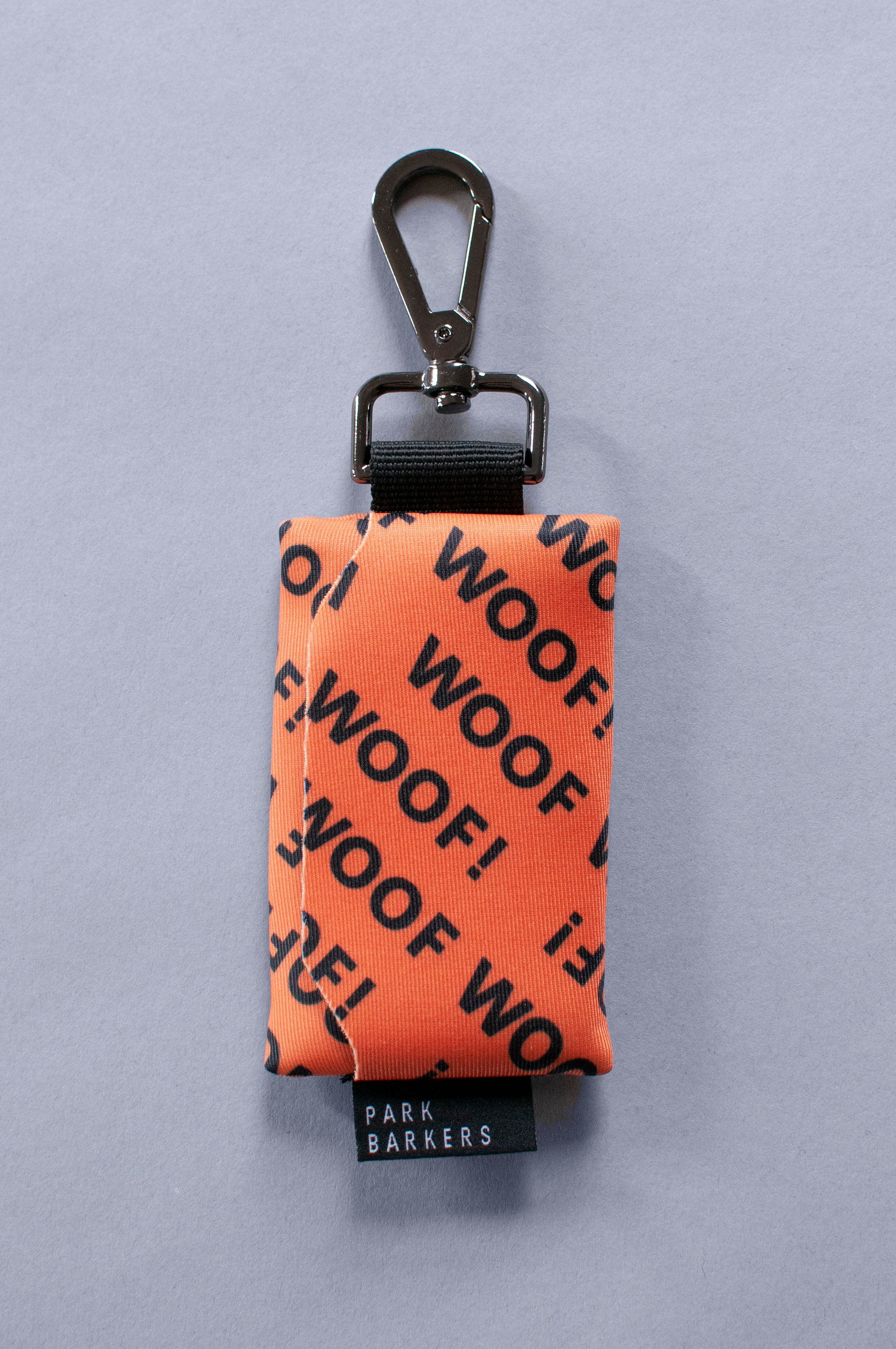 The Yoyogi waste bag holder - Woof Woof! Print